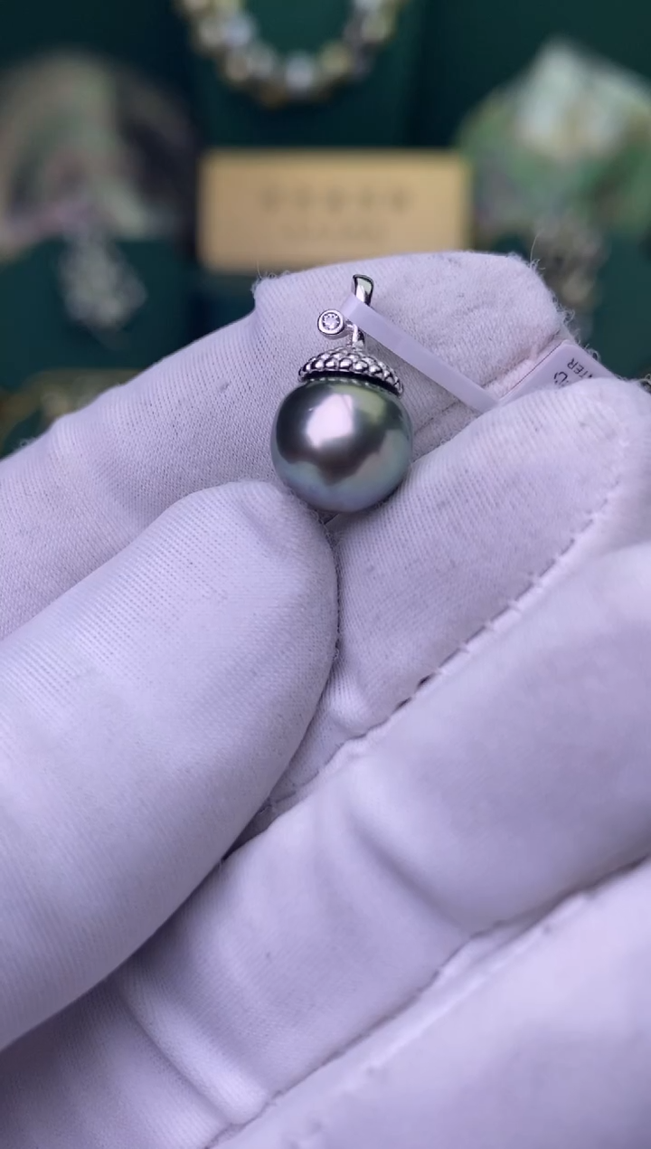 【闪购商品】海水珍珠颈饰银S925镶嵌9-10