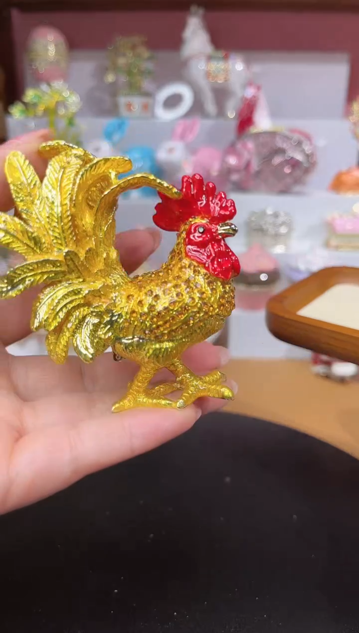 【闪购商品】易尚宝珐琅彩首饰盒