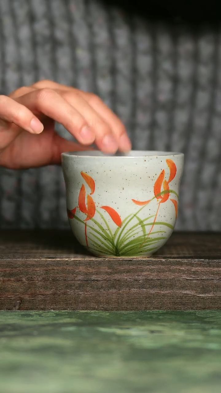 【闪购商品】青诗集手工手绘瓷器