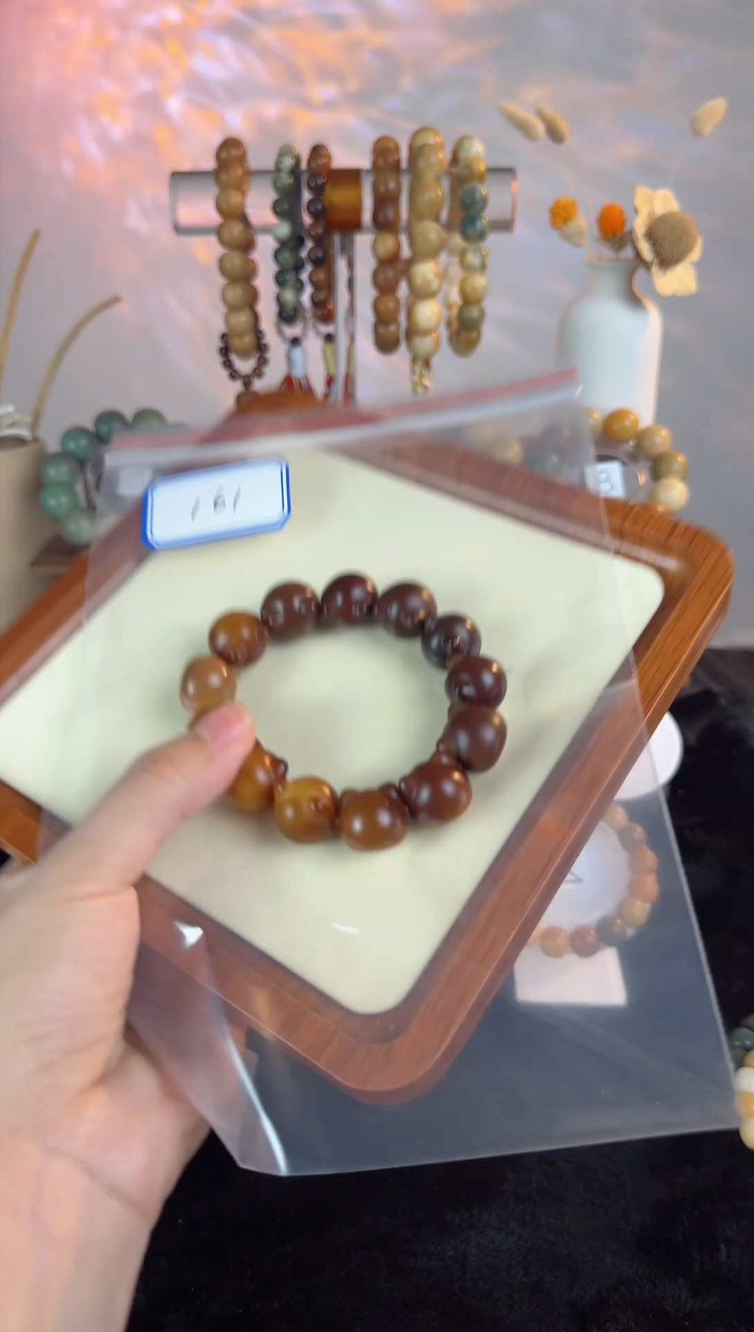 【闪购商品】菩提根/象牙果手串161微瑕