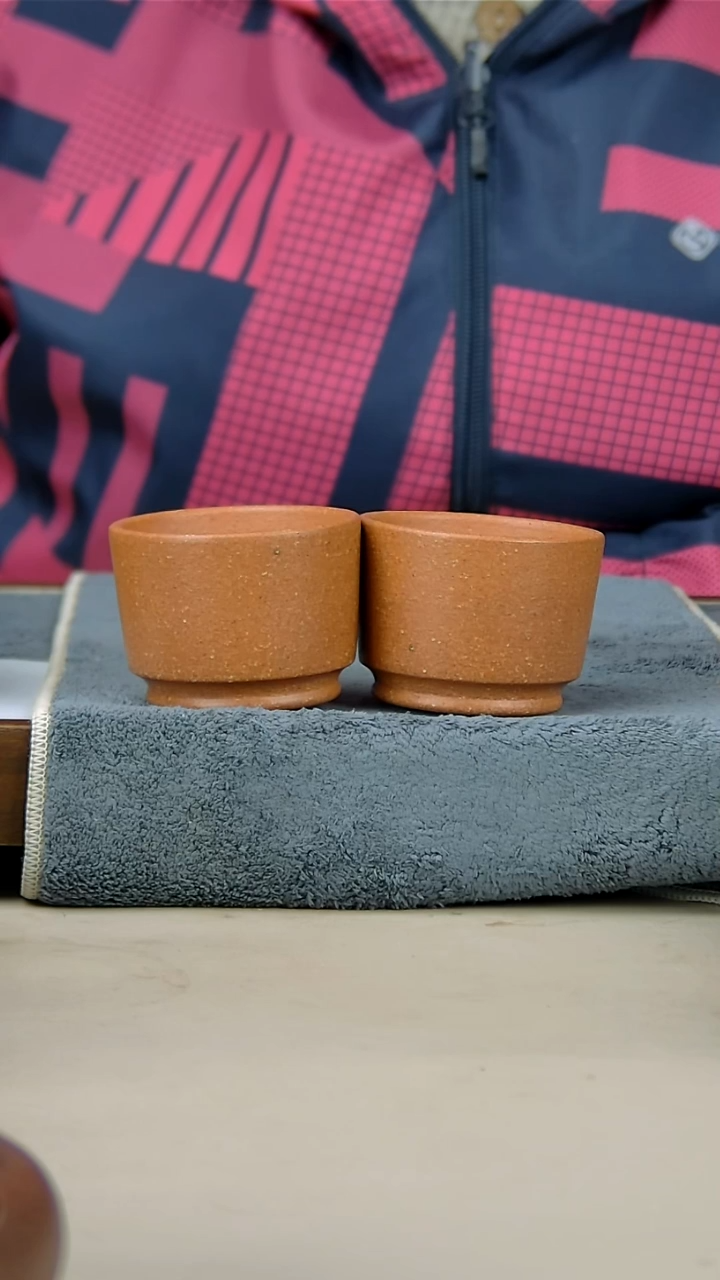 茶壶紫砂红黄泥杯子80/90发两个