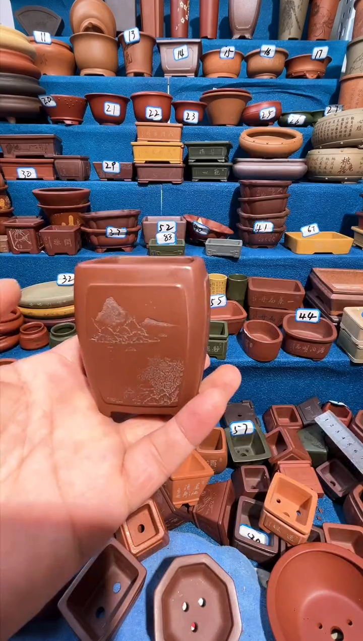 【闪购商品】紫砂紫砂花盆6.5*4.7