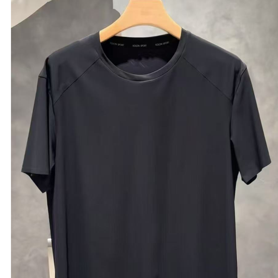 (树+）硅胶原单小标情侣圆领无痕轻薄原版面料设计款