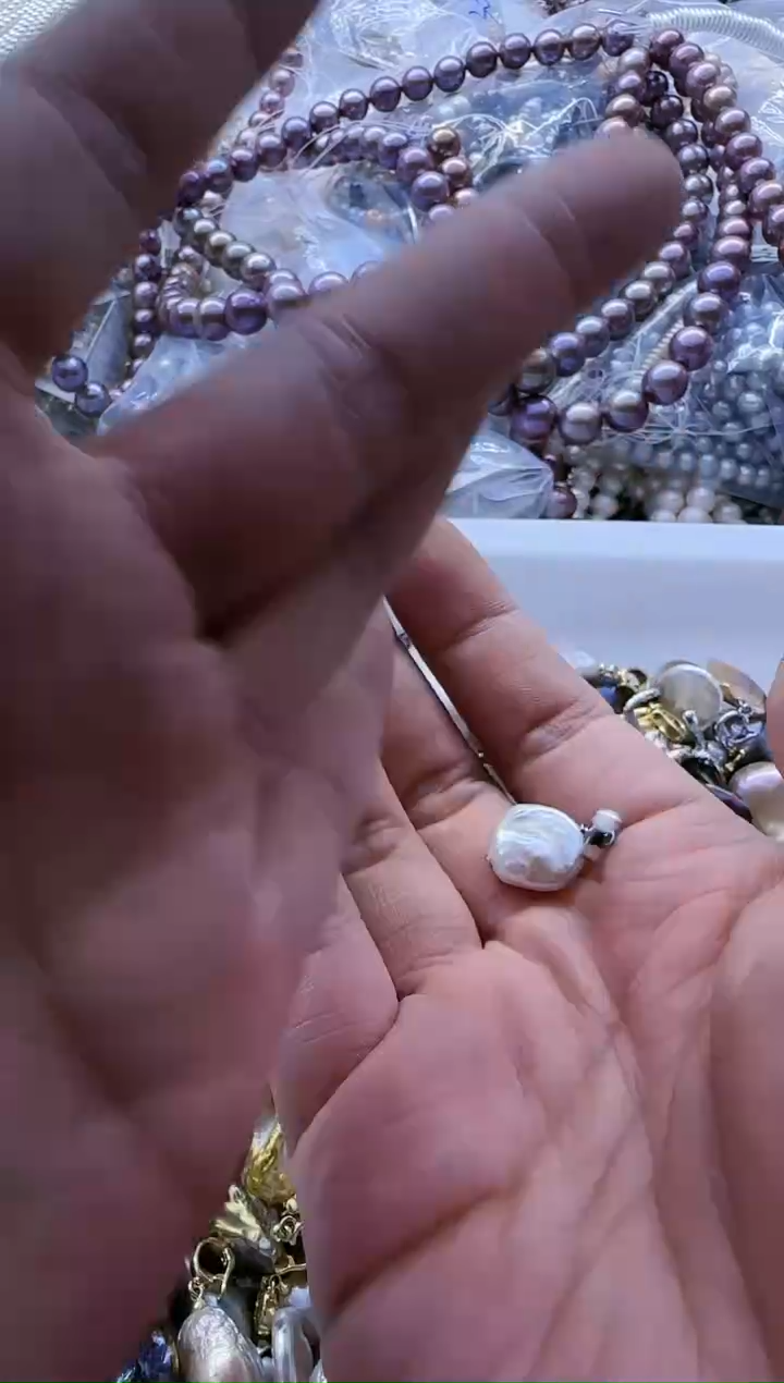 【闪购商品】淡水珍珠吊坠《不含链》未镶嵌555