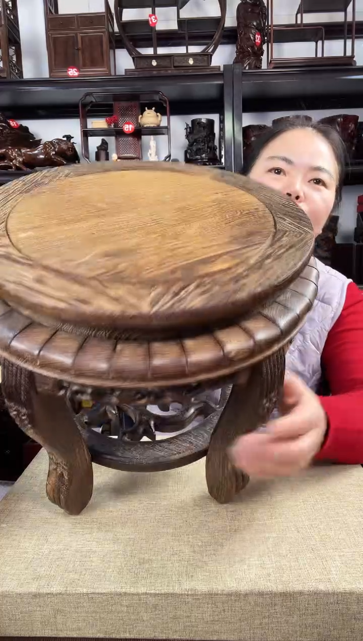 木364瑕疵老李红木工艺品