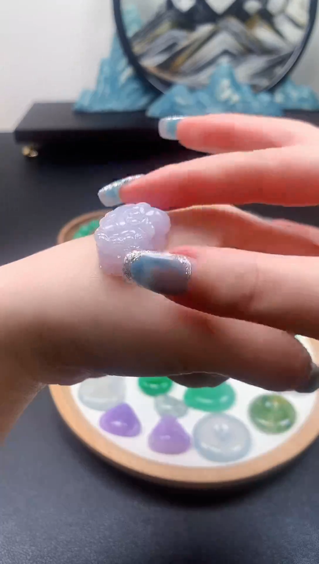 定制翡翠未镶嵌定制翡翠