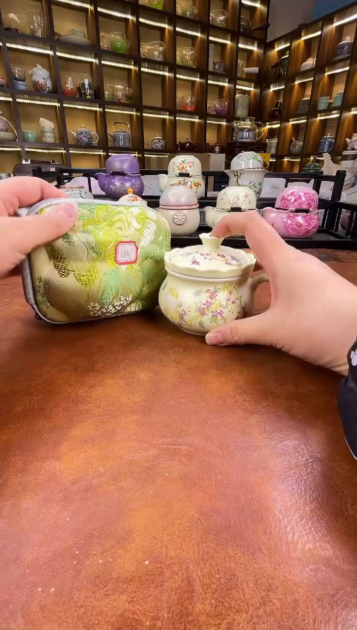 .桃花猫咪茶咖杯