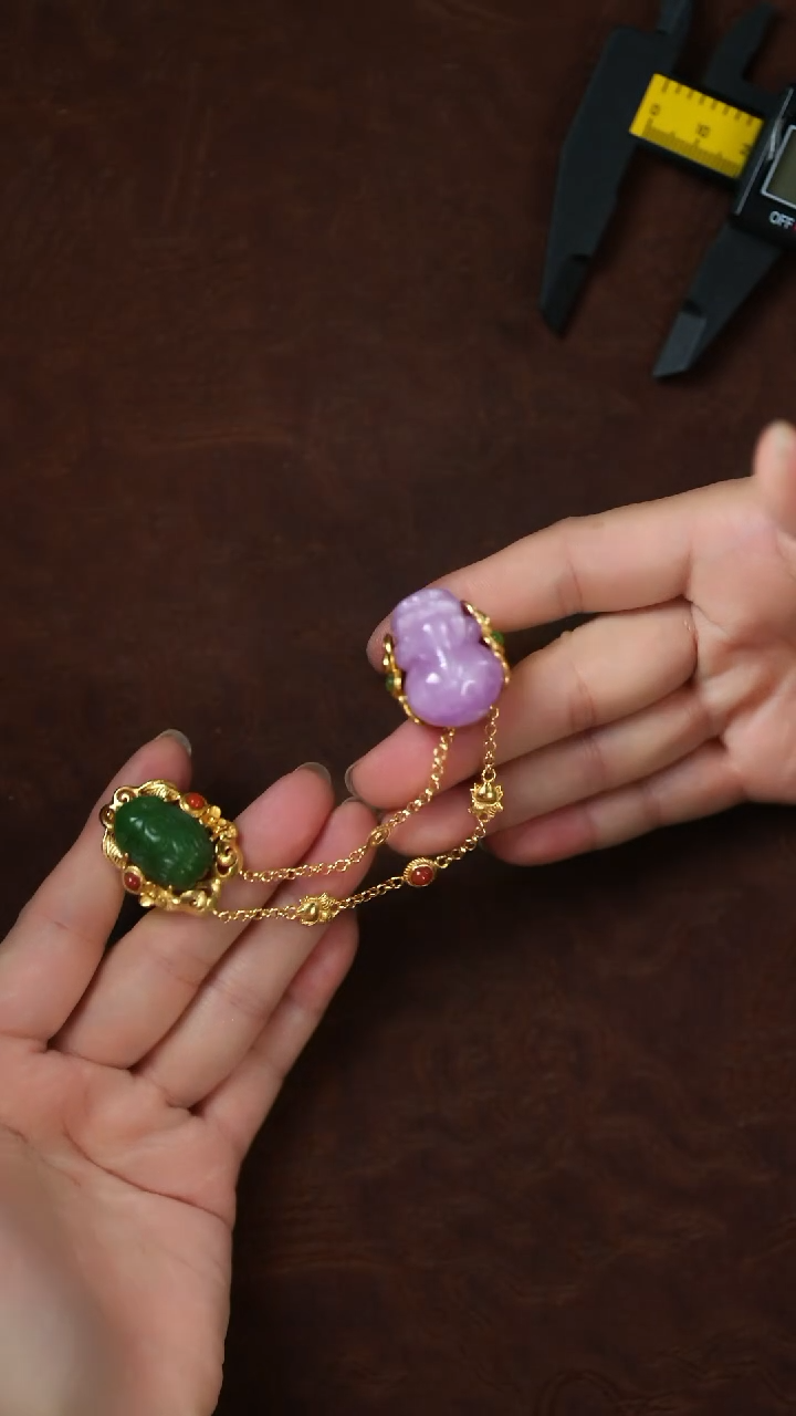 未镶嵌和田玉挂件闪购 连体貔貅