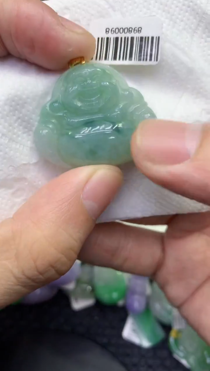 颈饰未镶嵌翡翠天然缅甸A货翡翠