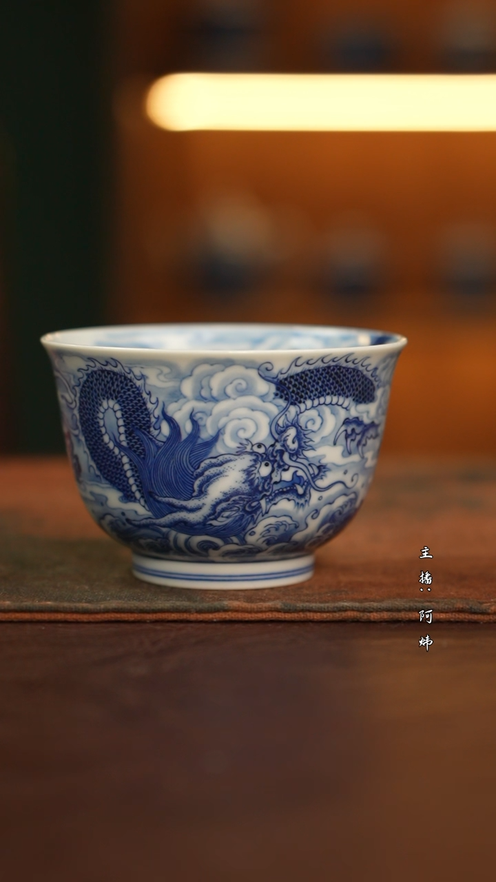 【闪购商品】黄振匠造降龙罗汉单杯