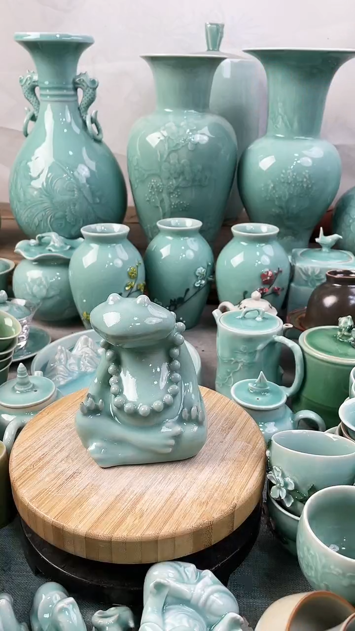 【闪购商品】特价福利 微瑕 慧仙青瓷