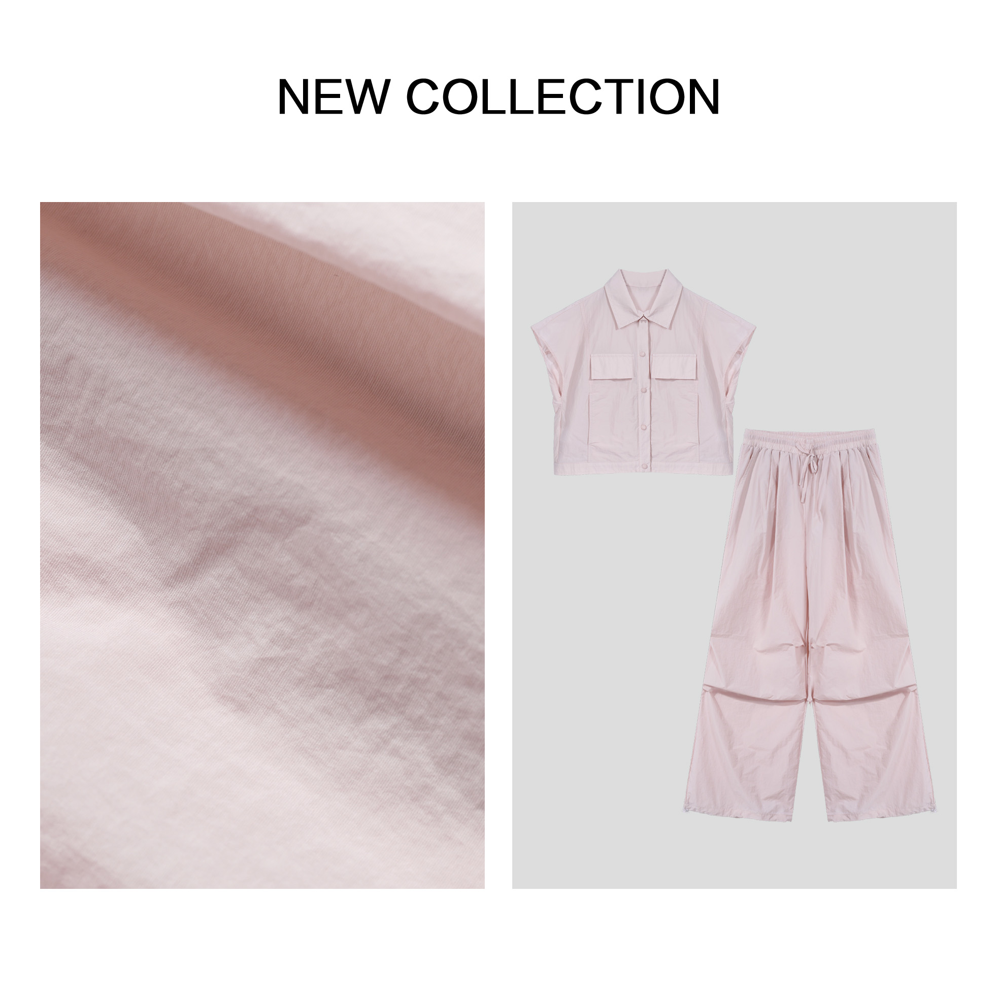 【小依专享】D3F33013A时尚休闲风套装-3013夏季裤子