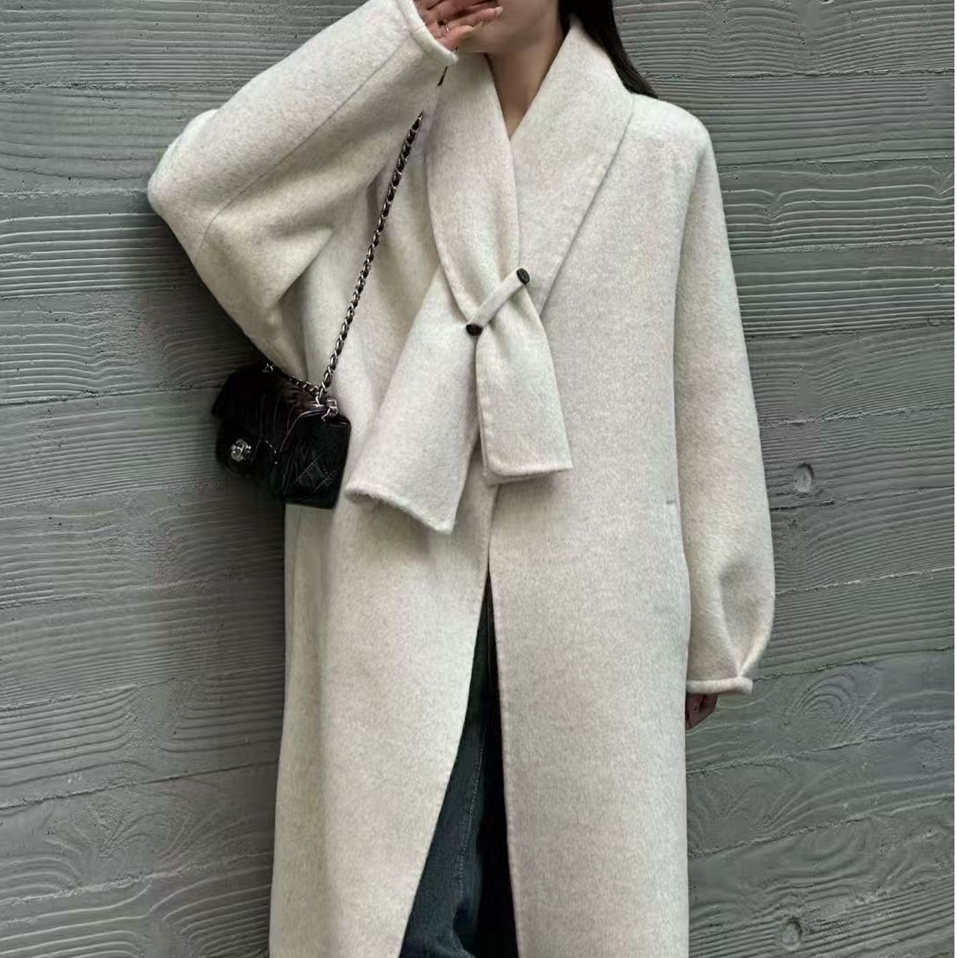 （按编号拍）251-300新款女士秋冬长款毛呢外套