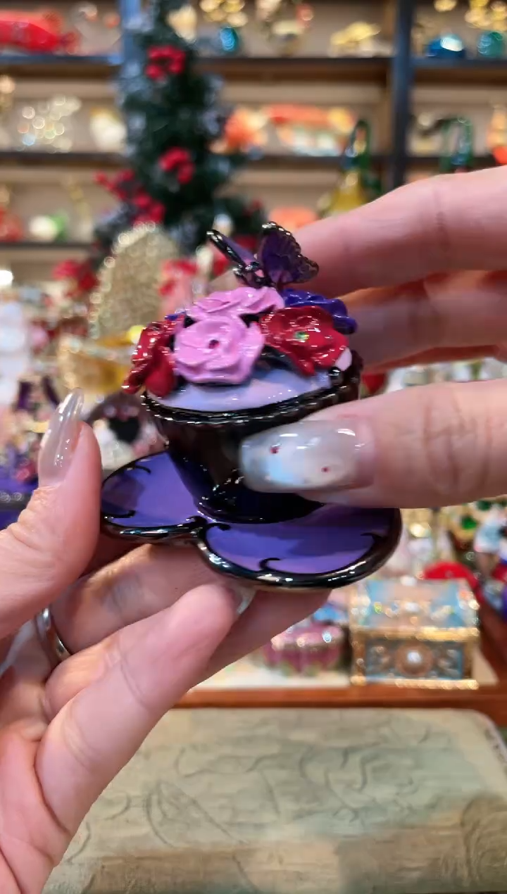 【闪购商品】精致珐琅彩首饰盒