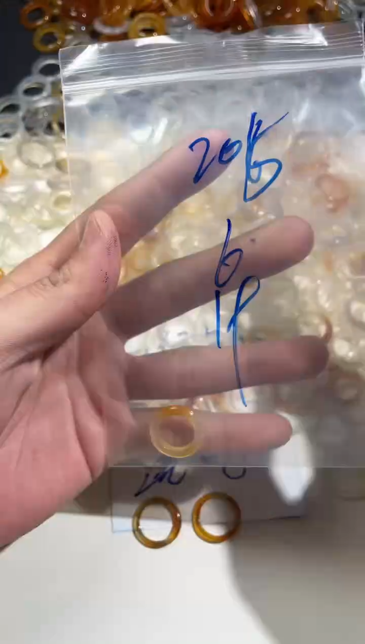 【闪购商品】玛瑙/玉髓戒指未镶嵌206