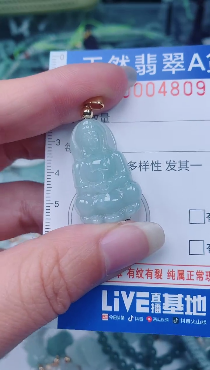 颈饰未镶嵌翡翠00004809