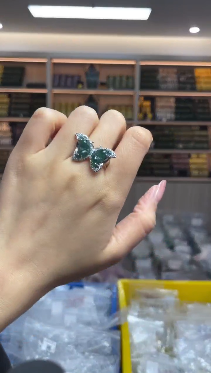 【闪购商品】翡翠戒指未镶嵌多样性发一件