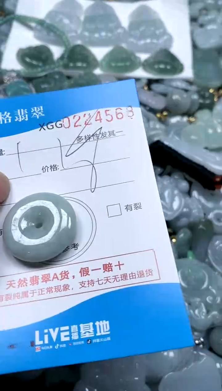 【闪购商品】翡翠颈饰未镶嵌闪购商品0224568