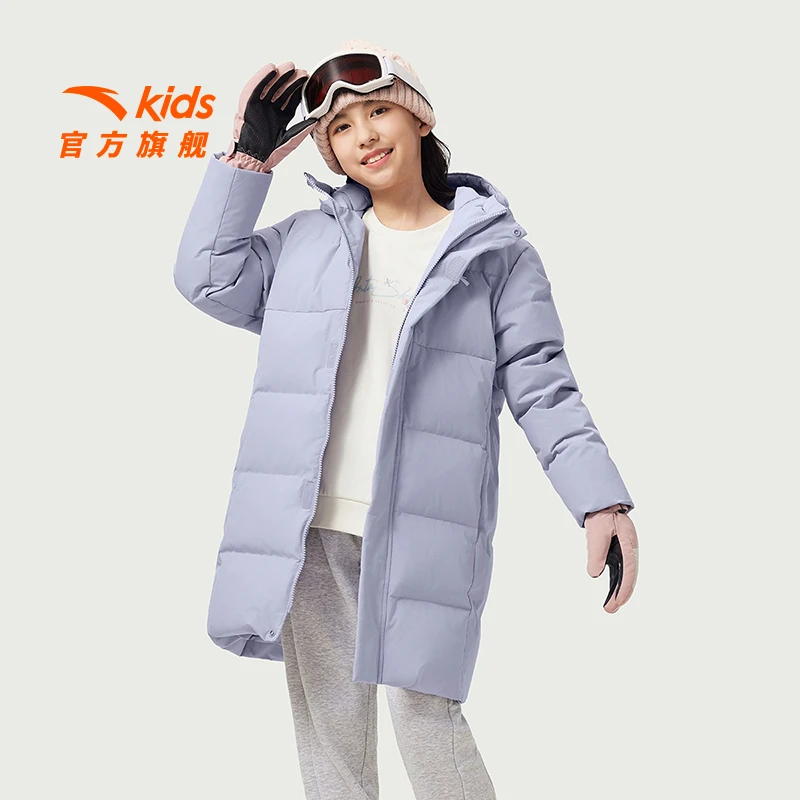 【双11专享】安踏儿童火锅羽绒2025春季新款保暖抗寒青少年羽绒服新