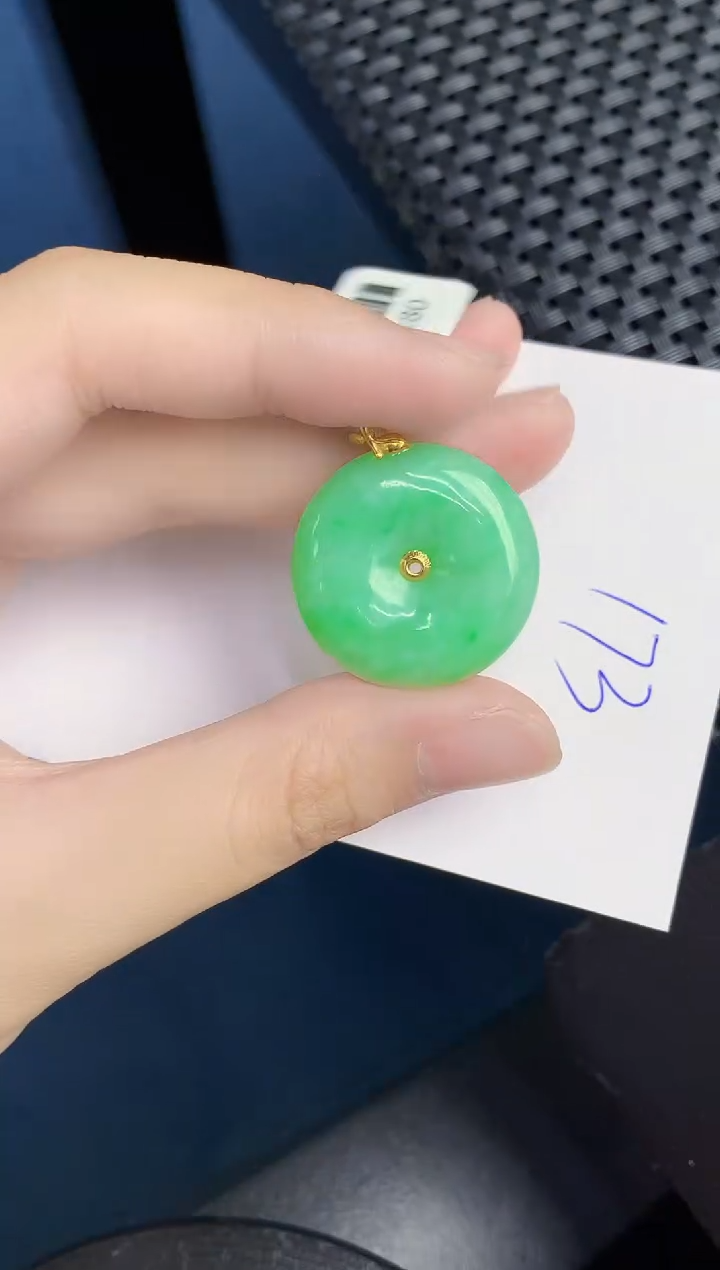 【闪购商品】翡翠18K金镶嵌颈饰000000000