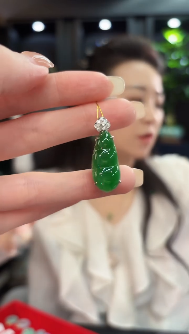 吊坠(不含链)未镶嵌翡翠 缅料A货/支持复检/一件