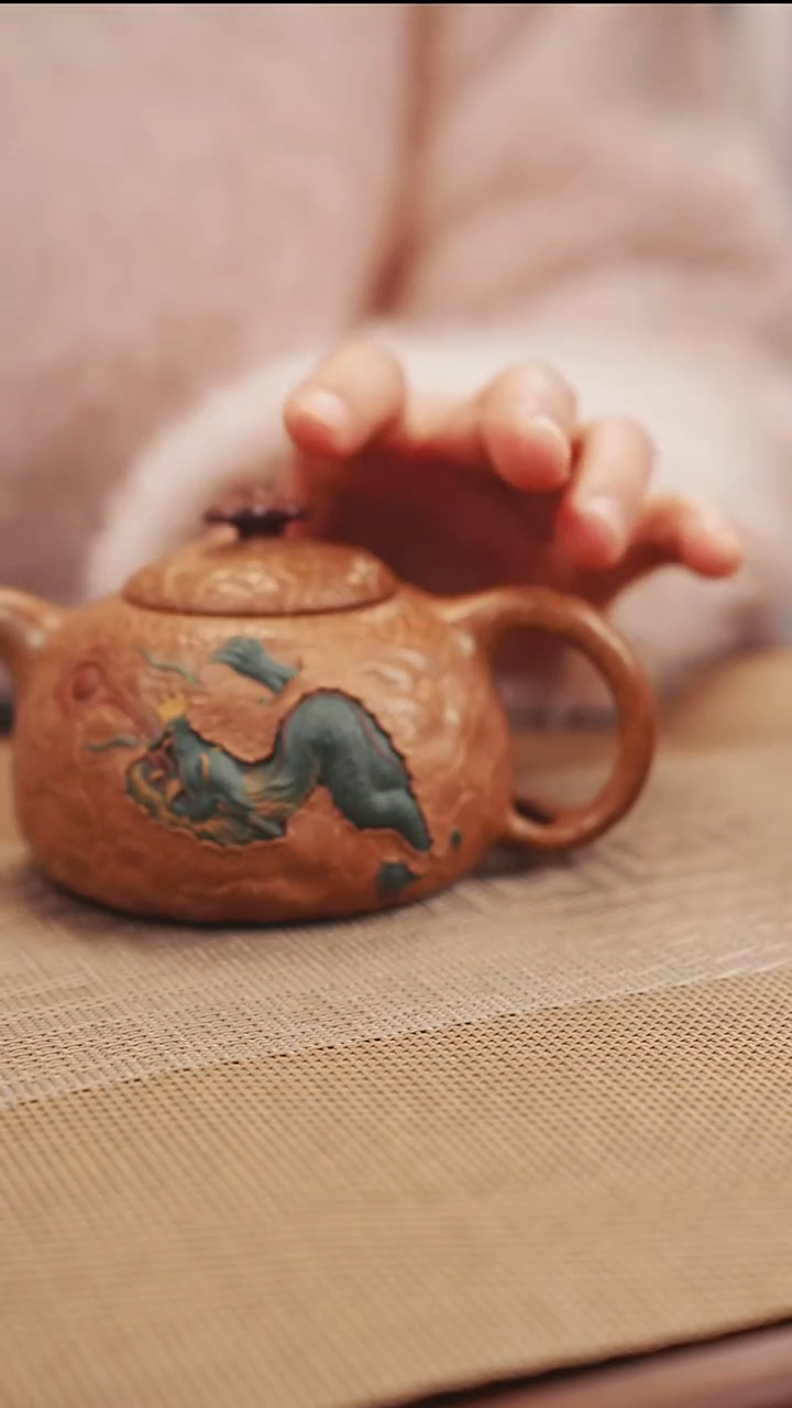 茶壶紫砂俗****去原矿老段泥青龙供春