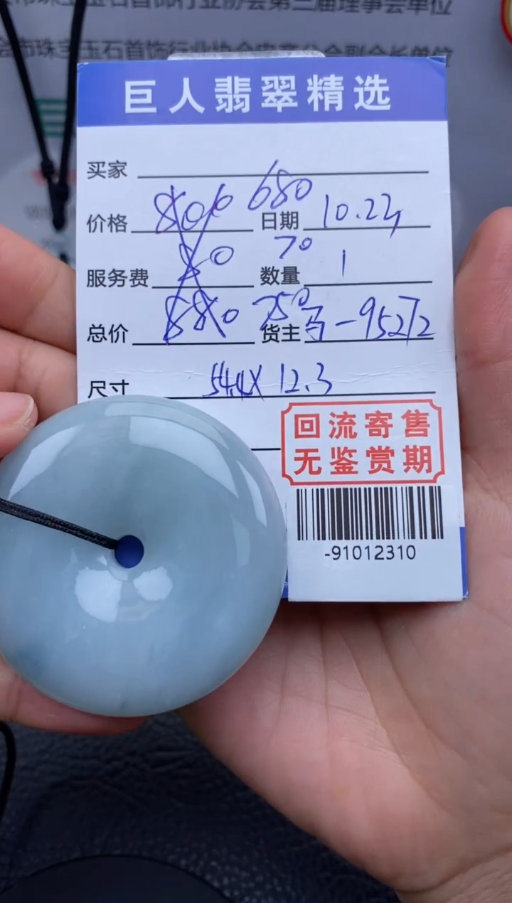 【闪购商品】翡翠颈饰未镶嵌多人-91012310