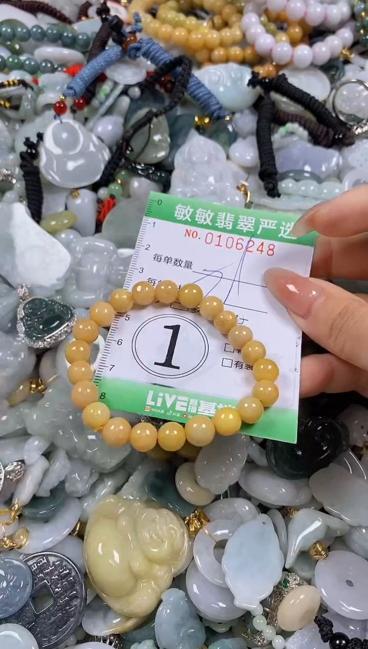 【闪购商品】翡翠颈饰未镶嵌闪购0106248多样性发其一