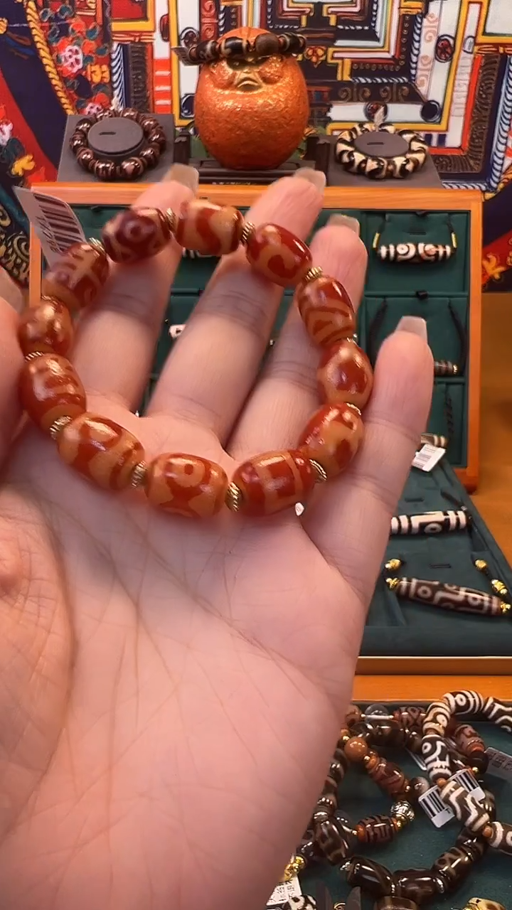 玛瑙/玉髓（覆膜）颈饰合金14.(微瑕)