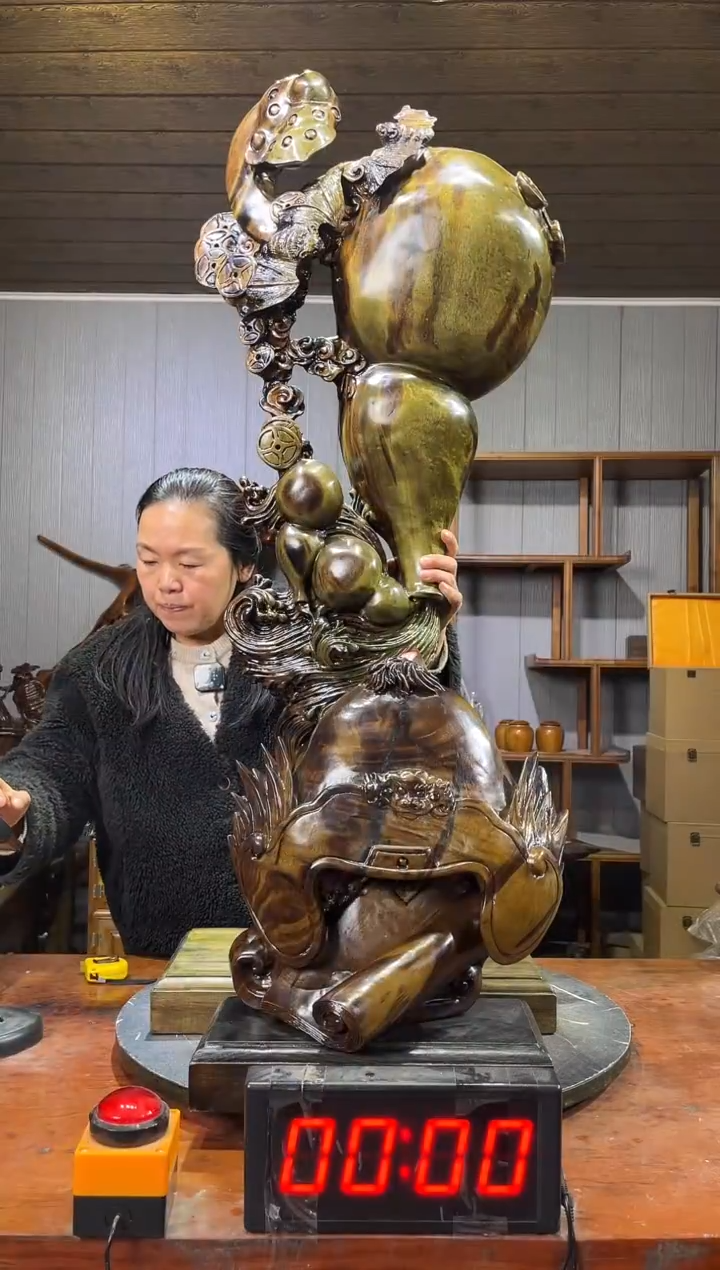 金丝楠海*阴沉木将军帽