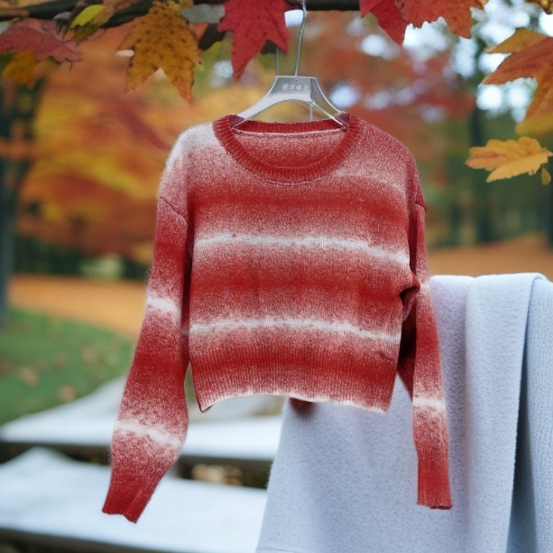 【小依专享】X335029X时尚长袖线衣-5029