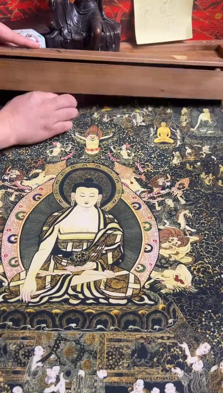 卷轴画卷轴画奥奥的唐卡