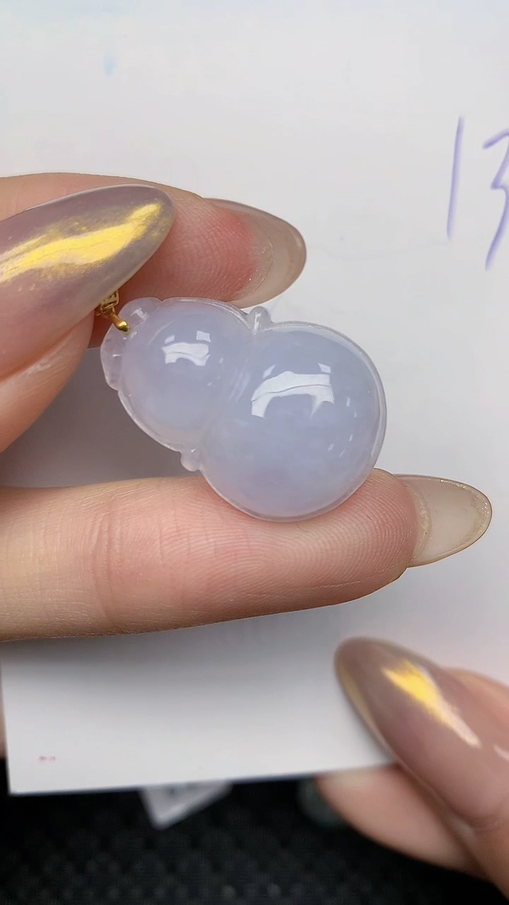 【闪购商品】翡翠颈饰18K金镶嵌 天然翡翠A货