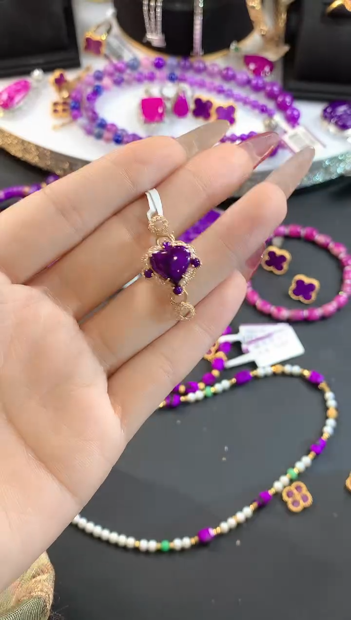 【闪购商品】苏纪石（舒俱来）.18K金镶嵌舒俱来饰品