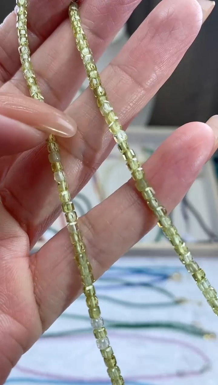 【闪购商品】尖晶石颈饰银S925镶嵌诗颜珠宝SYZB84