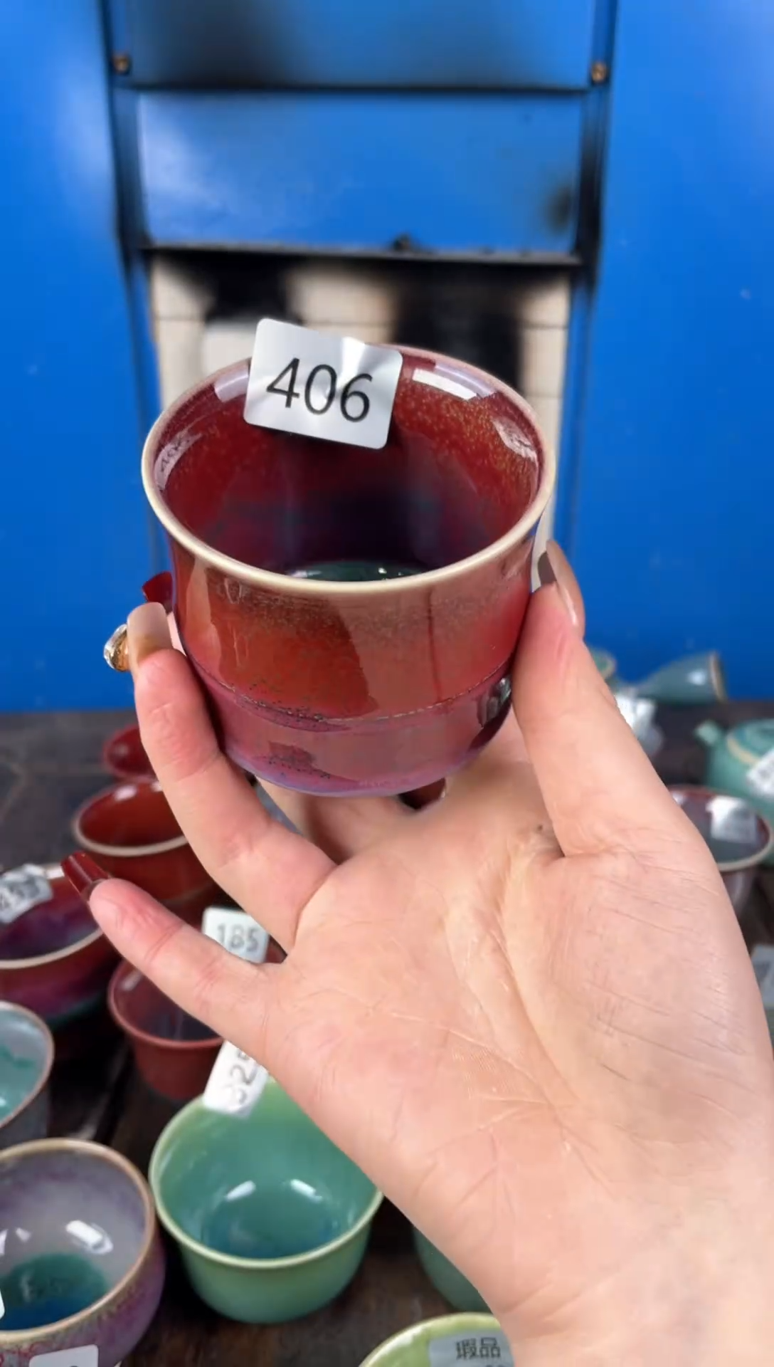 【闪购商品】摆件钧瓷窑变精品茶器