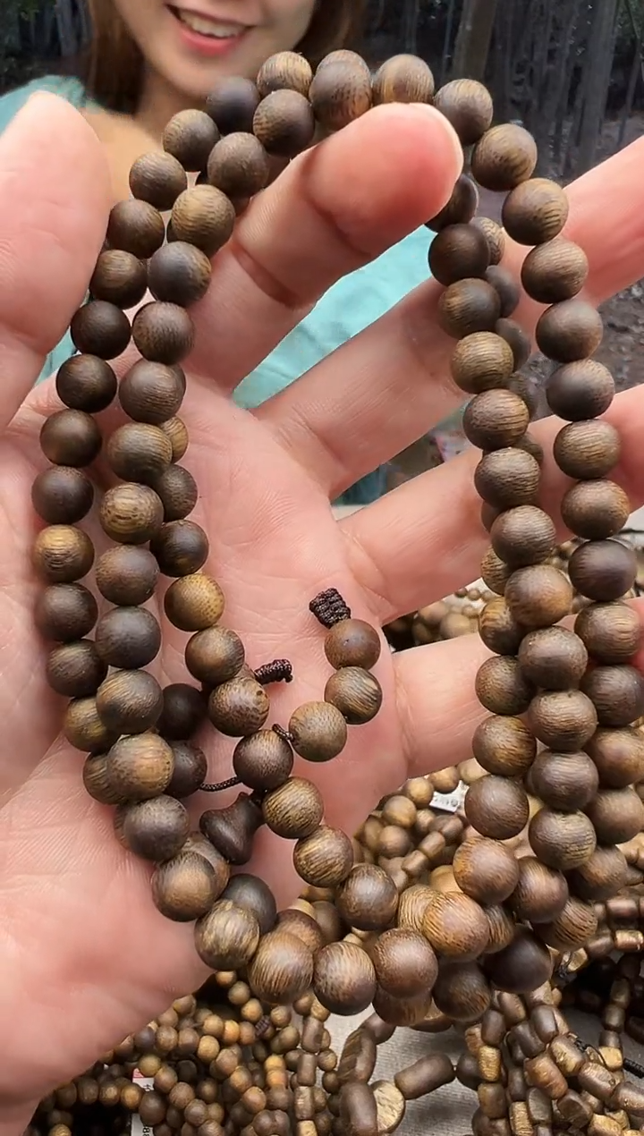 【闪购商品】沉香手串奇楠沉水多圈圆珠卡8-41克发一条收藏级