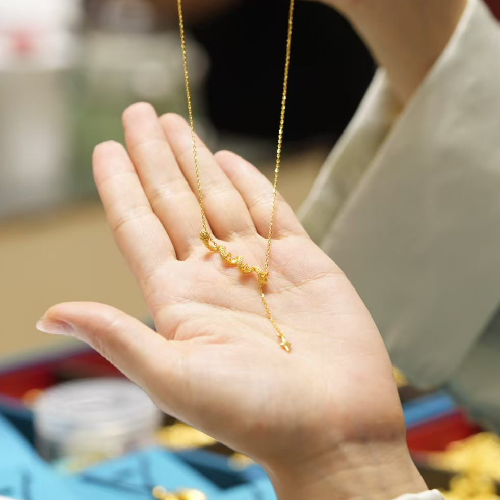 【巧玲专属】足金999蛇缠项链 经典时尚百搭 4.32