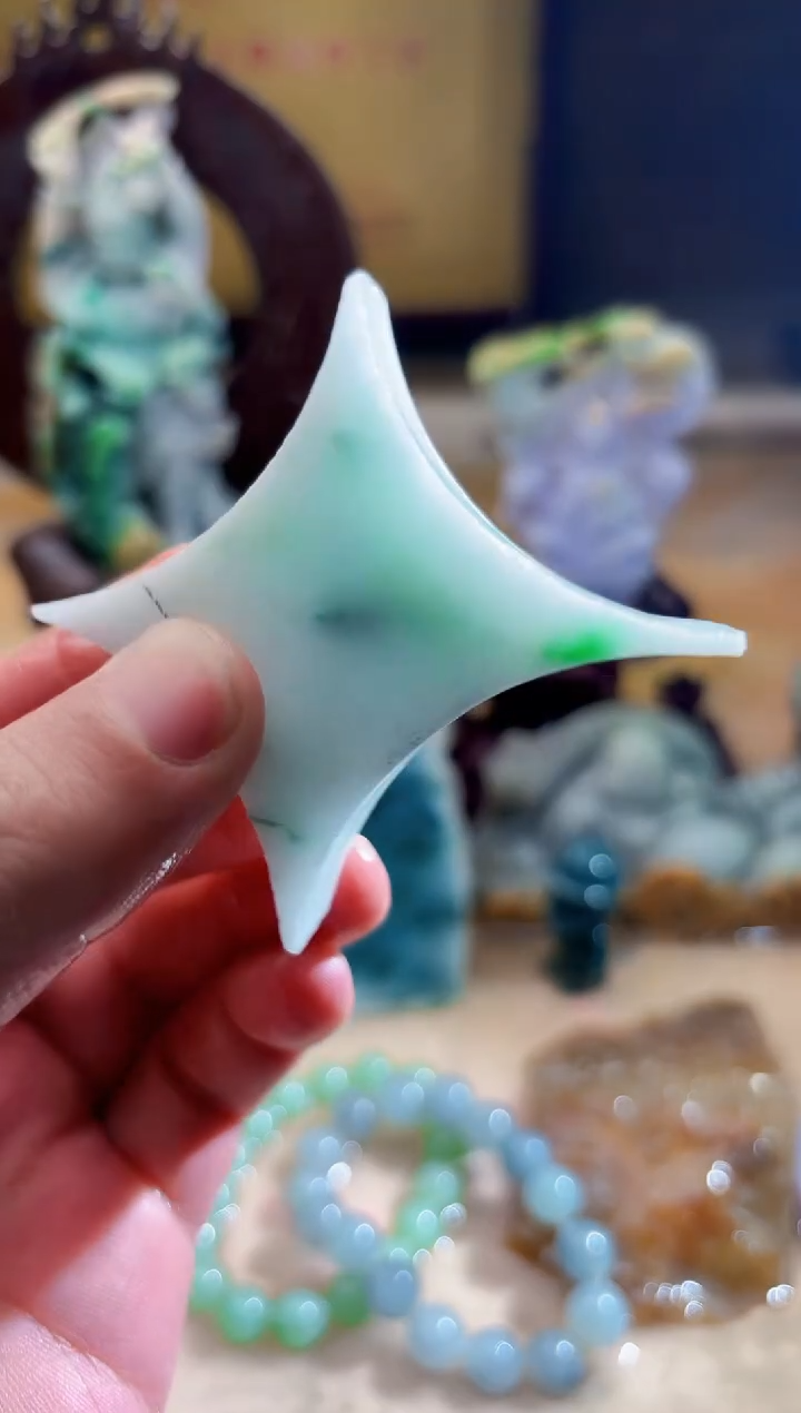 未镶嵌挂件翡翠A货张麦5504