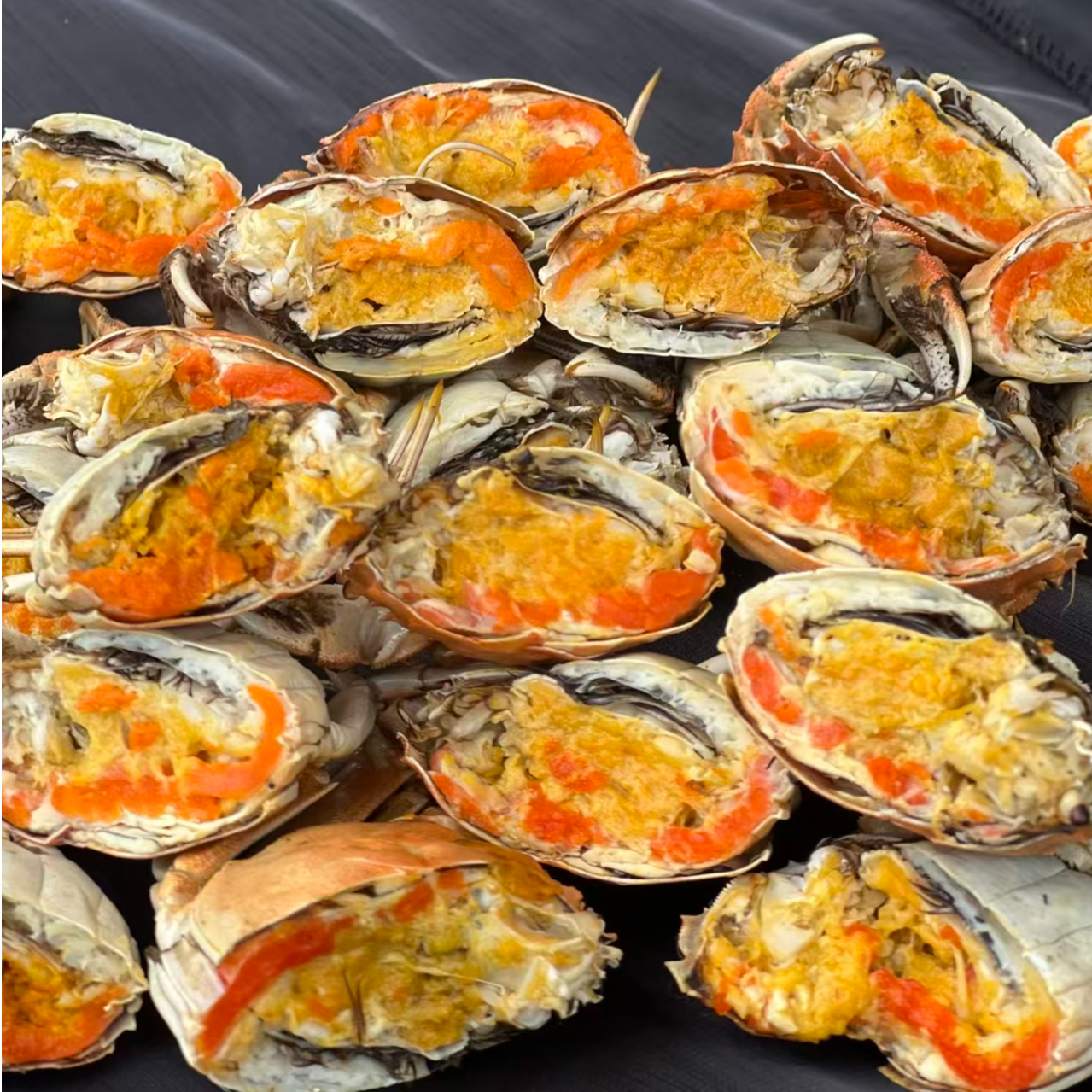 活蟹 七里海河蟹1-1.3两/只 公母各一半到手3斤 23-30只 京东包邮