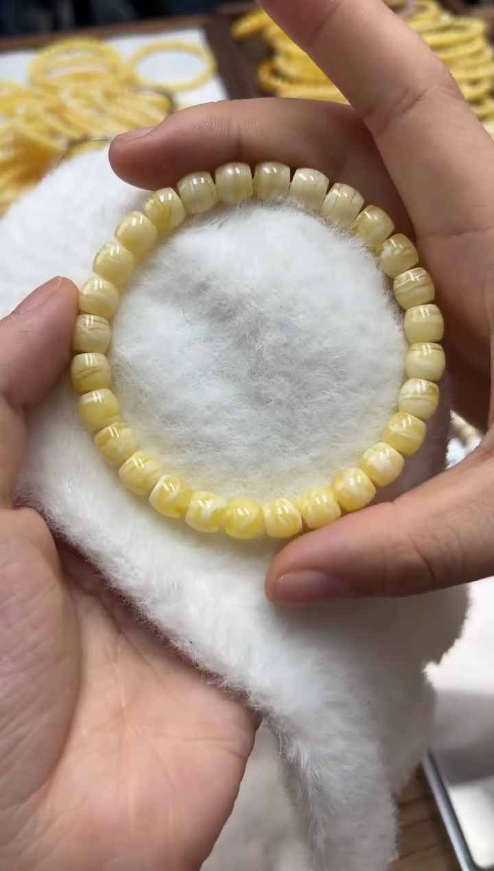 【闪购商品】蜜蜡裸石未镶嵌蜜蜡手串大肥蛙没品控