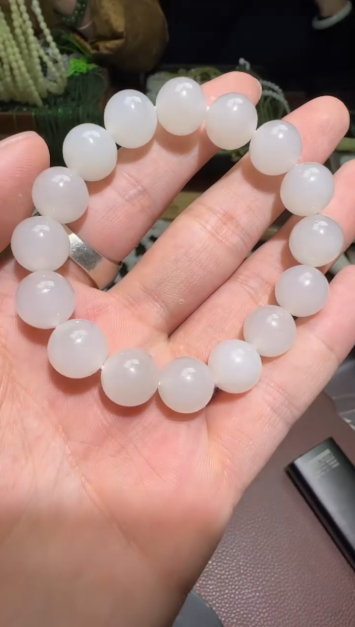 【闪购商品】和田玉【钰215】15未镶嵌9007