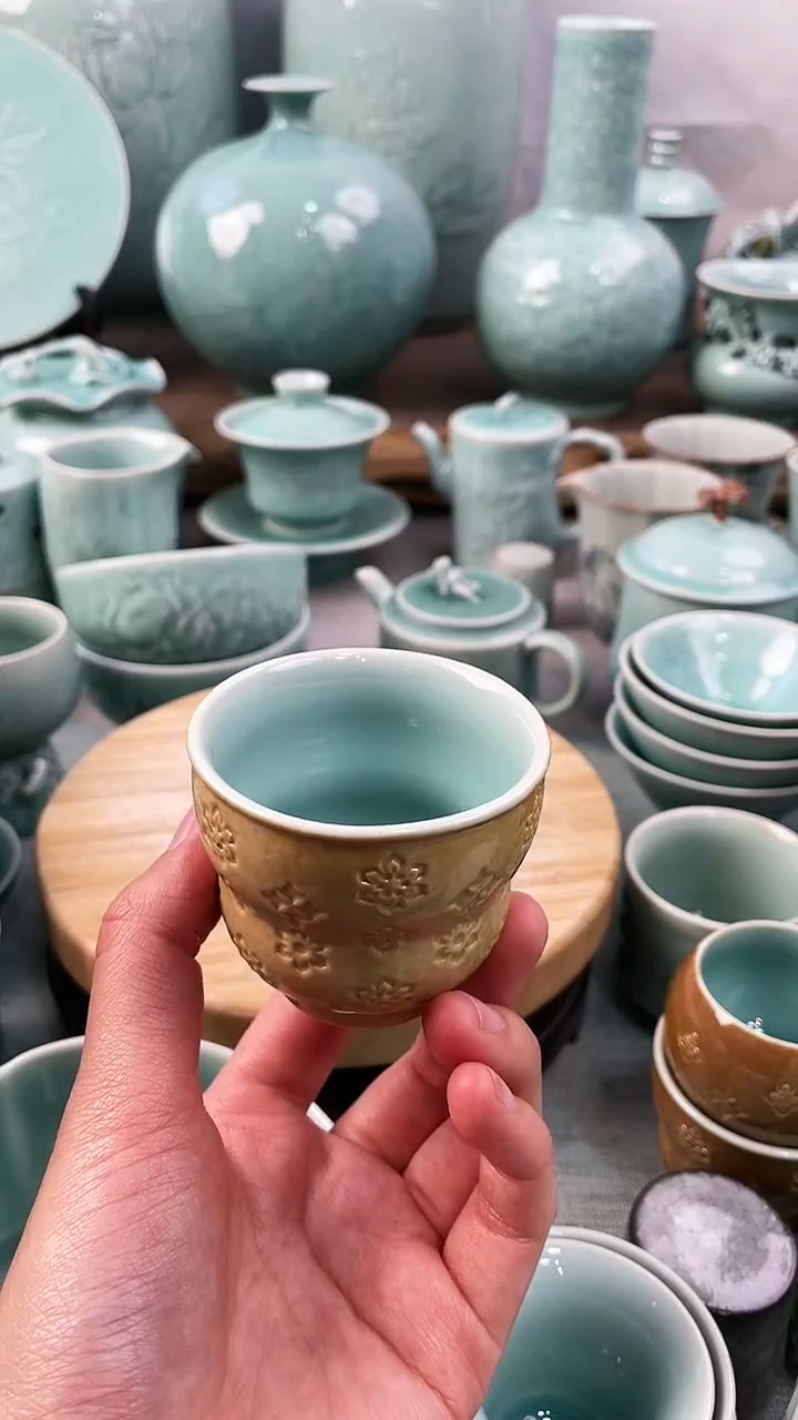 【闪购商品】特价 微瑕 慧仙青瓷