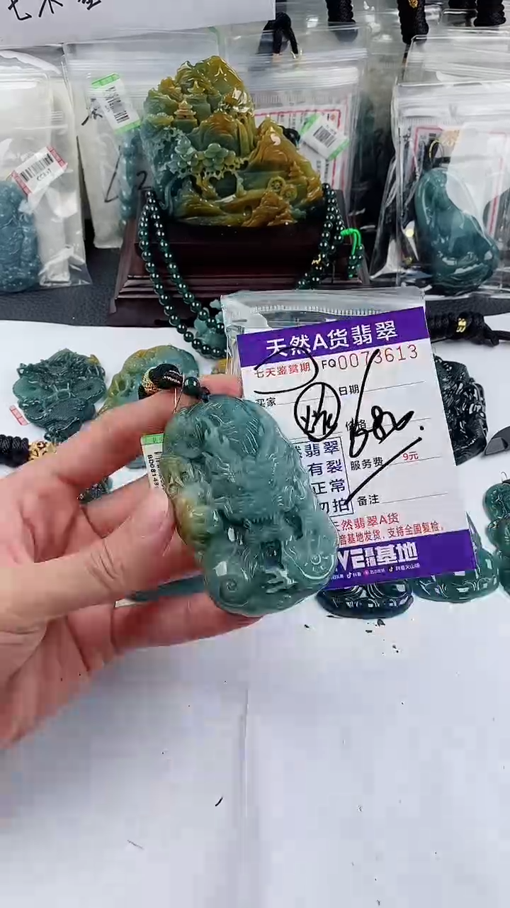 【闪购商品】翡翠颈饰未镶嵌           