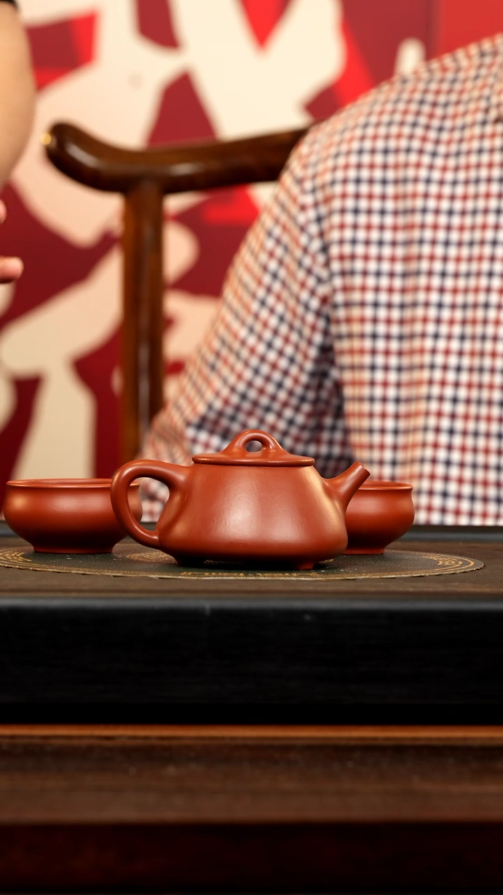 【闪购商品】紫砂茶壶YJB 大红袍 石瓢 180cc