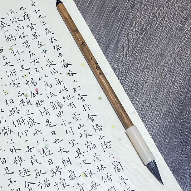 【百灵】 狐毛小楷毛笔 小行书蝇头小字笔