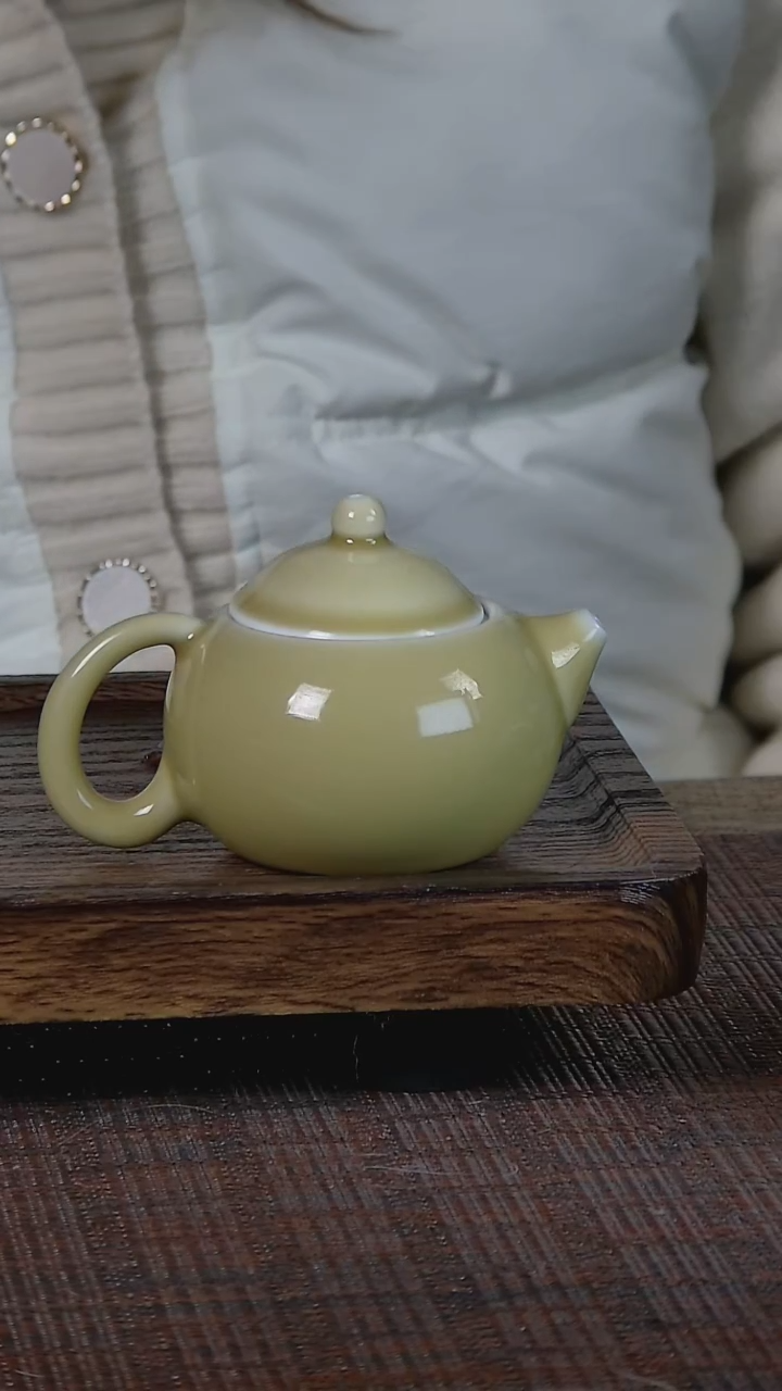 【闪购商品】折葵非器手工手绘黄小壶