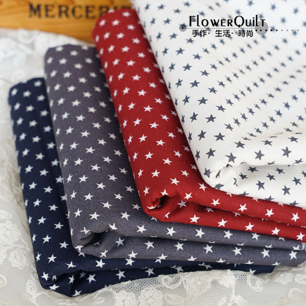 韩国进口印花布组---漫漫星光 拼布手工