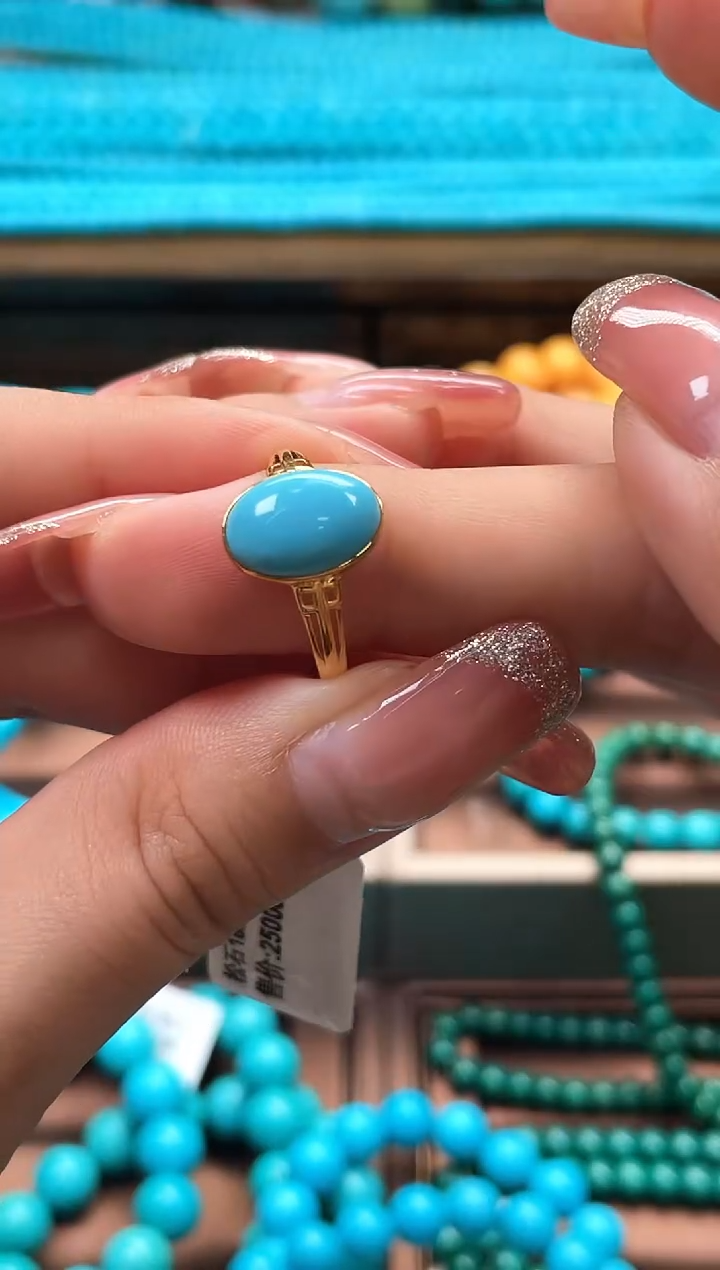 【闪购商品】绿松石珠宝奇石未镶嵌A014