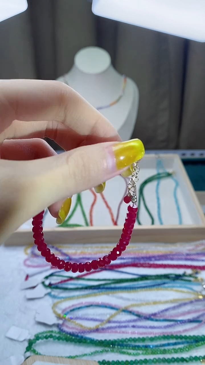 【闪购商品】红宝石手链14K金镶嵌诗宁甄选珠宝SYZB61